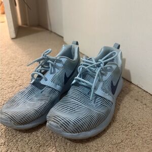 Nike Blue and Gray Athletic Shoes